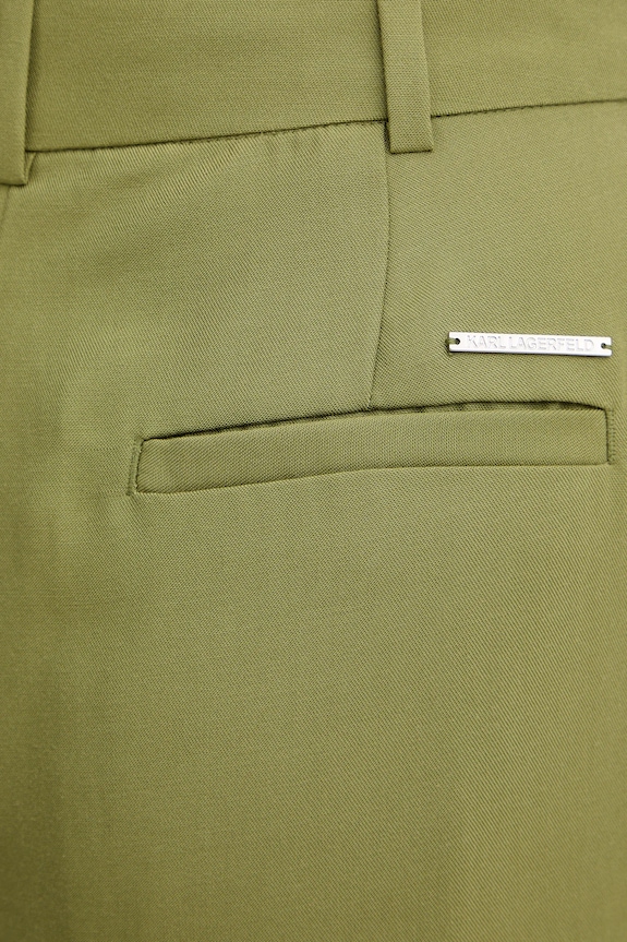 Karl Lagerfeld pantaloni verde B1W10012
