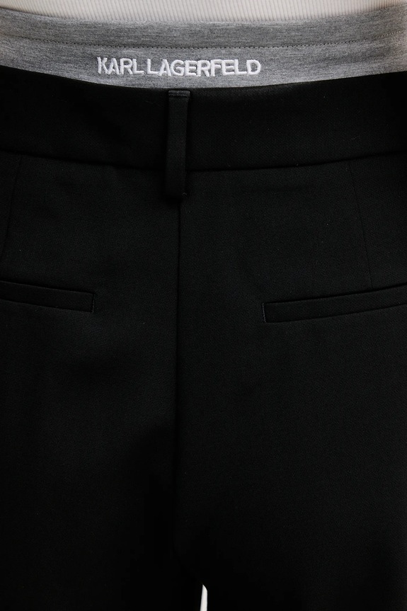Karl Lagerfeld nadrág IKON fekete B1W10007