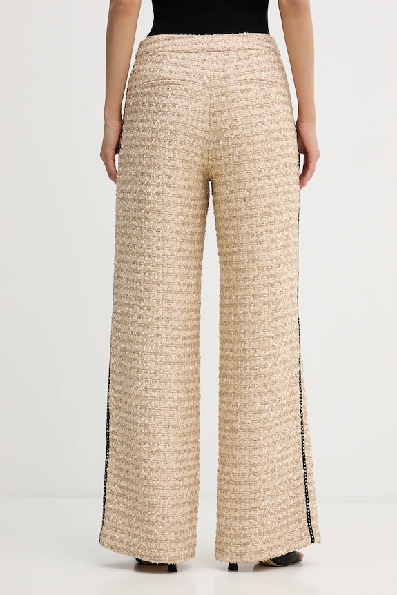 Îmbrăcăminte Karl Lagerfeld pantaloni din lână B1W10008 bej