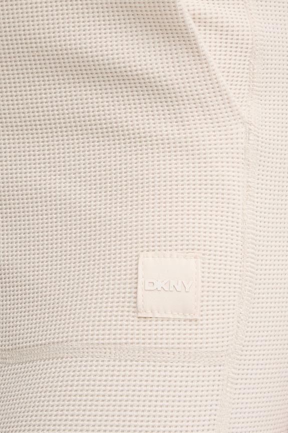 Dkny spodnie dresowe beżowy DP5P3708