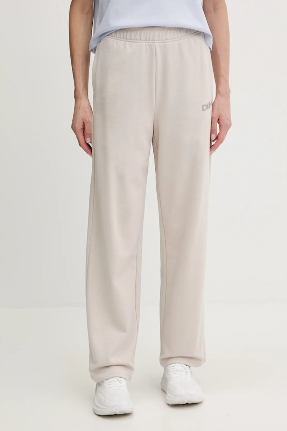 Tepláky Dkny pletenina béžová DP6P3795