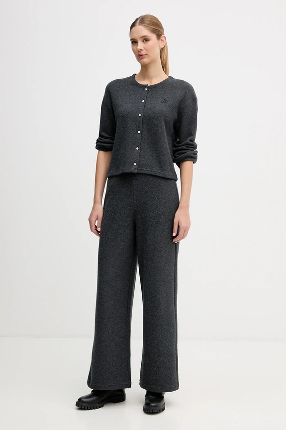 Dkny spodnie DJ6P3116 szary SS26
