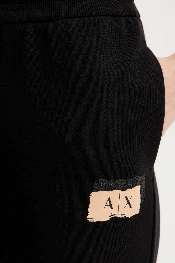 Armani Exchange spodnie dresowe czarny XW001802.AF24312