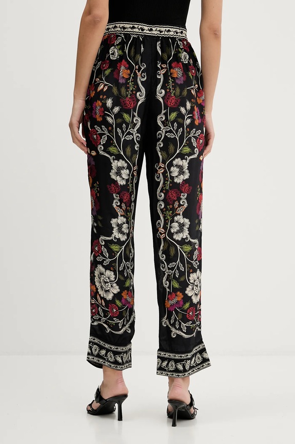 Abbigliamento Farm Rio pantaloni 350100 nero