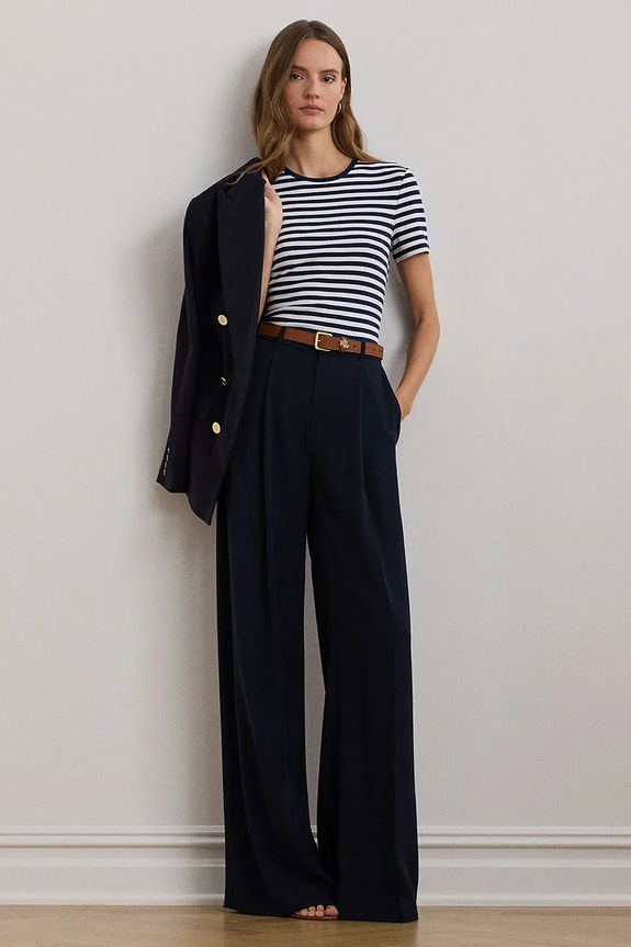 Abbigliamento Lauren Ralph Lauren pantaloni 200P03582 blu navy