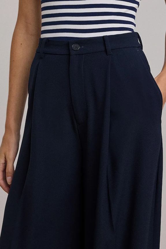 Lauren Ralph Lauren pantaloni blu navy 200P03582