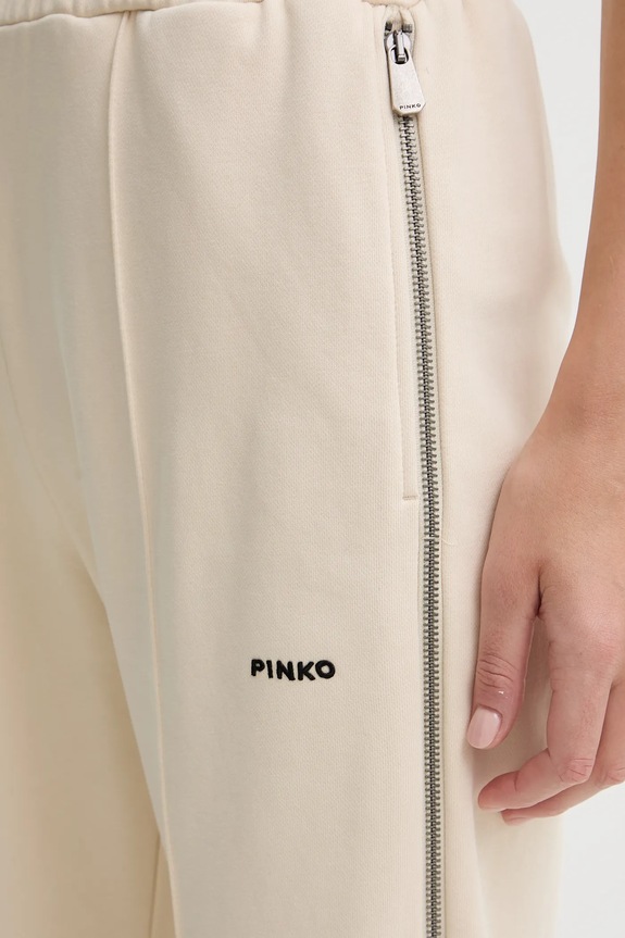 Pinko pantaloni de trening bej 106359.A34M