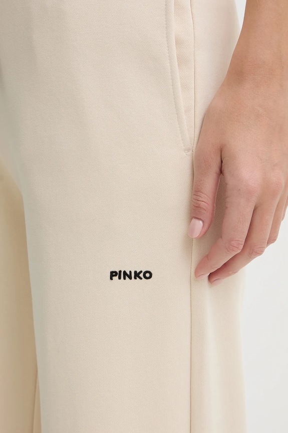 Pinko pantaloni de trening bej 106345.A34N
