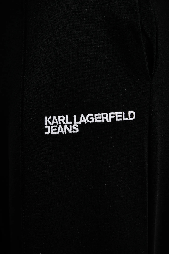 Tepláky Karl Lagerfeld Jeans černá B1W10092