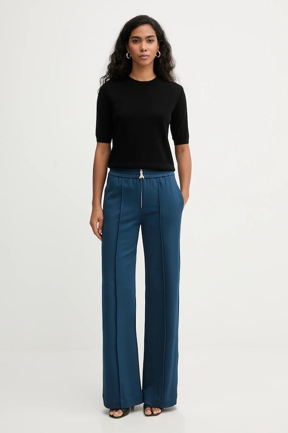 Patrizia Pepe spodnie 8P0813.A715 niebieski SS26
