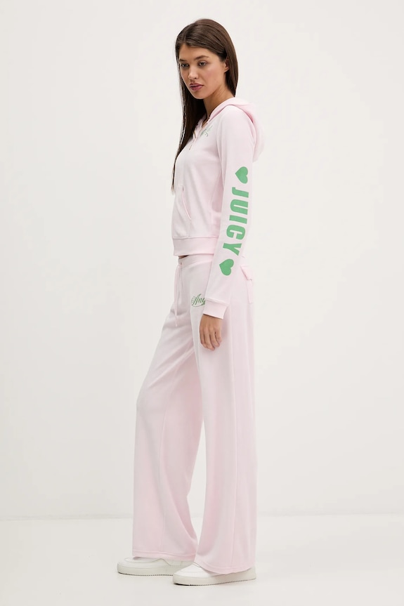 Juicy Couture pantaloni de trening Angel JCNBJ126454 roz SS26
