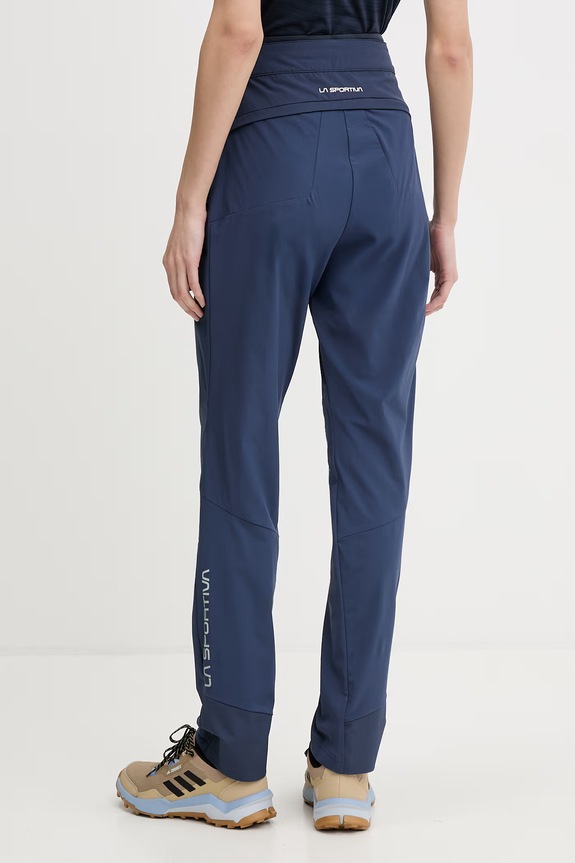 Odzież La Sportiva spodnie trekkingowe damskie Monument ZAHP032 granatowy