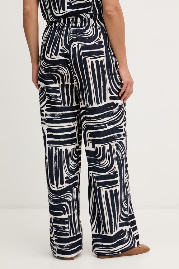 Oblečenie Joseph Ribkoff nohavice wide leg dámske 262165 tmavomodrá