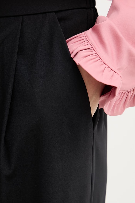 Joseph Ribkoff nohavice wide leg dámske čierna 262622