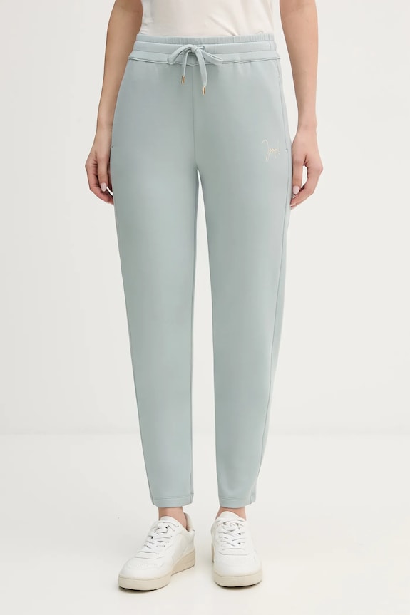 Joop! pantaloni de trening tricotaj turcoaz 30100423