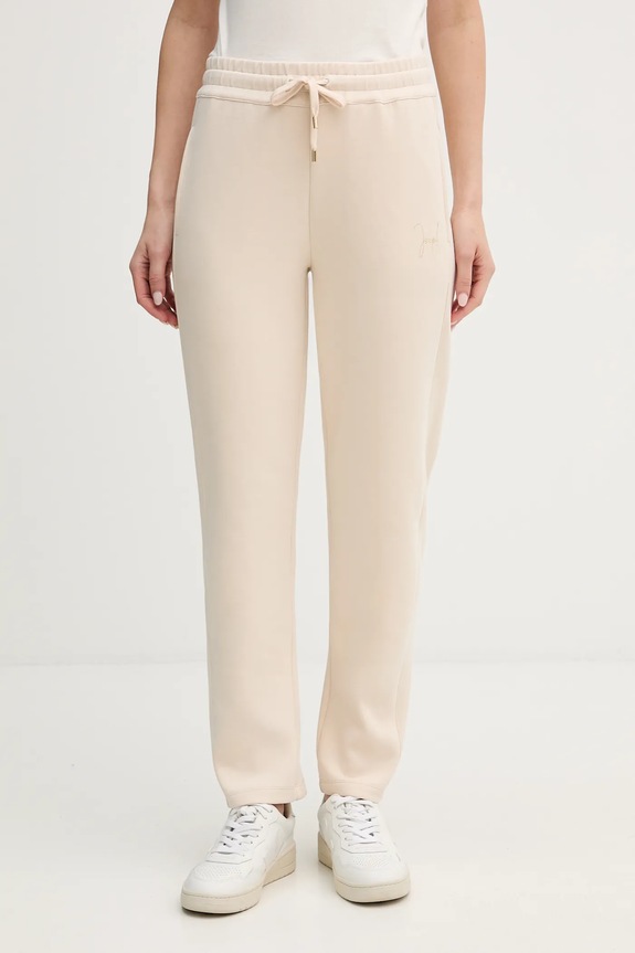 Joop! pantaloni de trening tricotaj bej 30100423