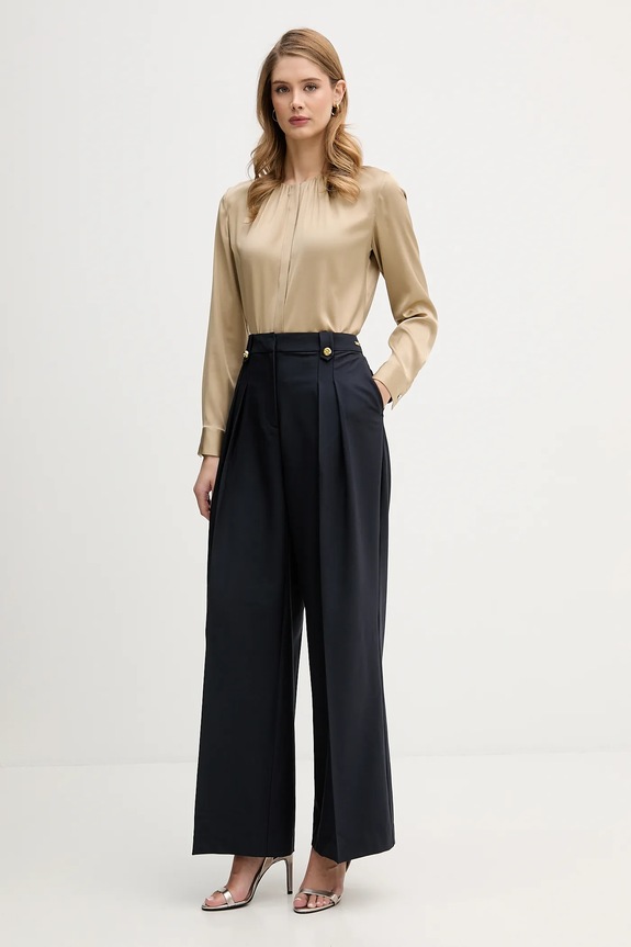 Nohavice Barbour Avery LTR0412 tmavomodrá SS26