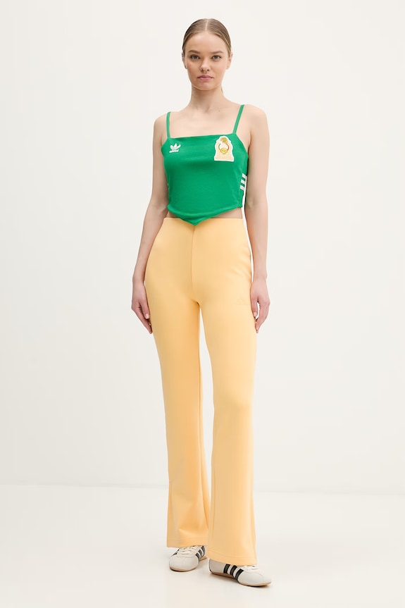 adidas pantaloni de trening KA7002 galben SS26