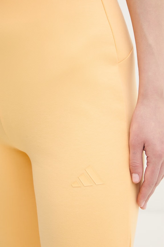 adidas pantaloni de trening galben KA7002