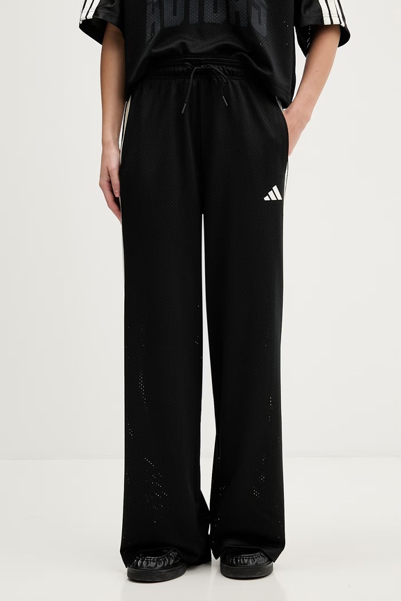 Παντελόνι φόρμας adidas Stadium πλεκτό ύφασμα μαύρο KB9837