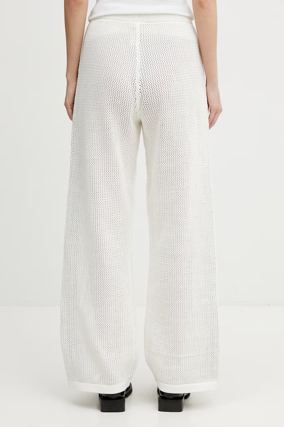 Îmbrăcăminte adidas Originals Crochet pantaloni de trening pentru femei KC6493 bej