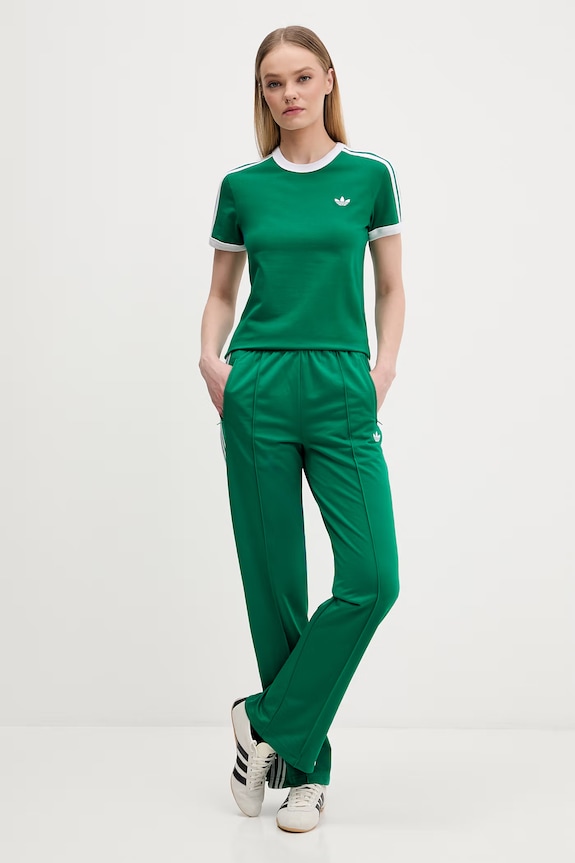 adidas Originals pantaloni de trening de damă KD3649 verde SS26