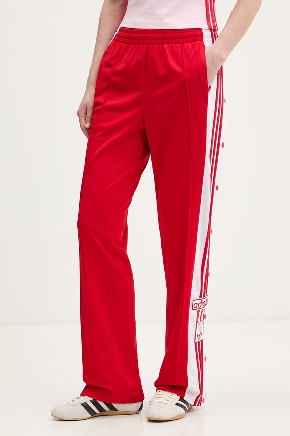 adidas Originals pantaloni de trening Adibreak tricotaj rosu KD6324