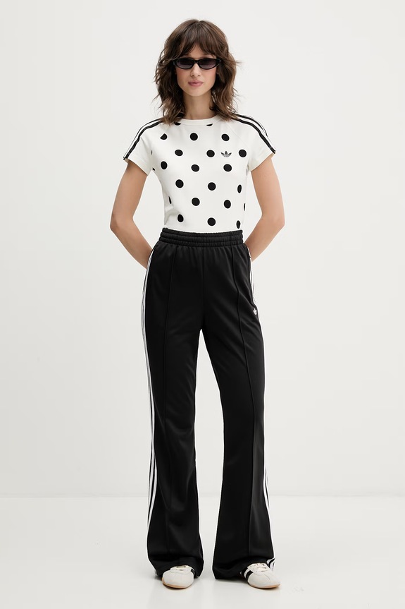 adidas Originals teplákové nohavice dámske KS1403 čierna SS26