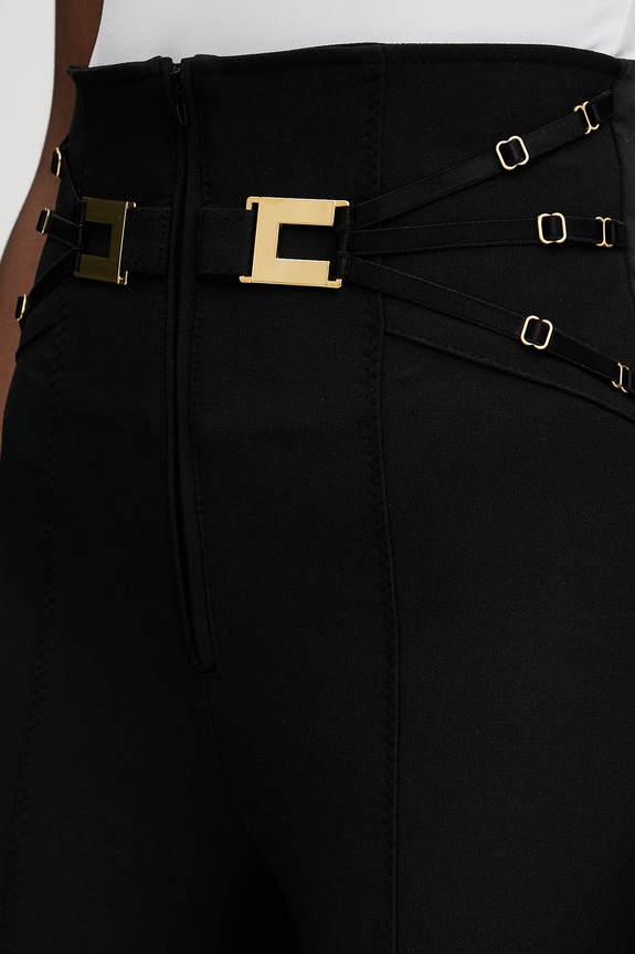 Elisabetta Franchi панталон дамски черен PA15861E2