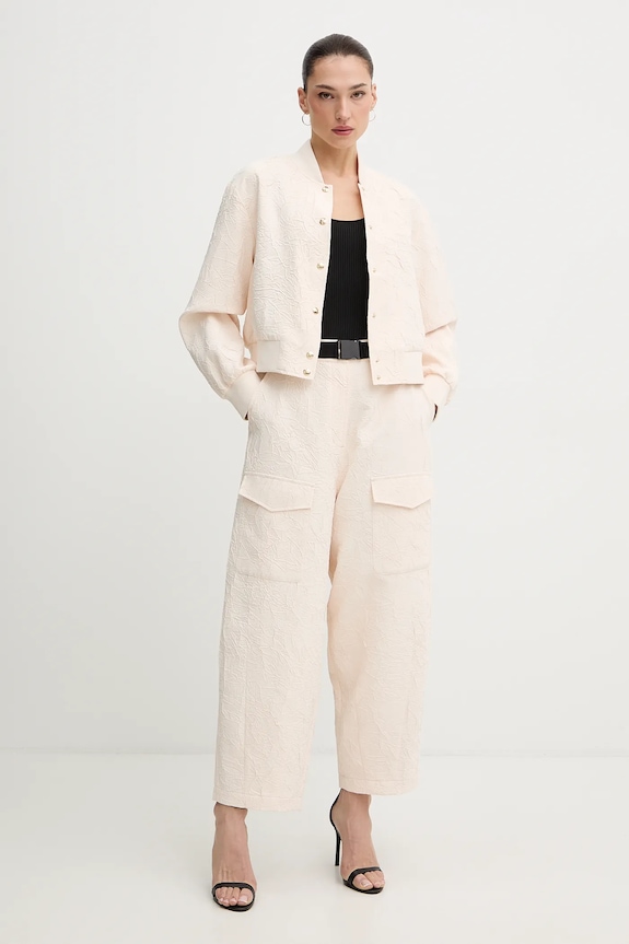 Liu Jo pantaloni TA6179.TS118 bej SS26
