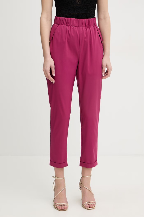 Liu Jo pantaloni alta rosa TA6255.TS922