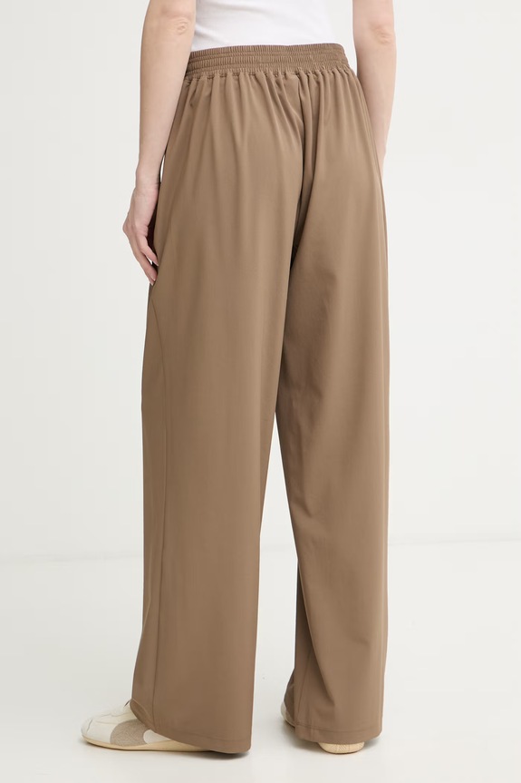 Ρούχα Calvin Klein Performance παντελόνι ίσιο γυναικείο LVGWS6P679 καφέ