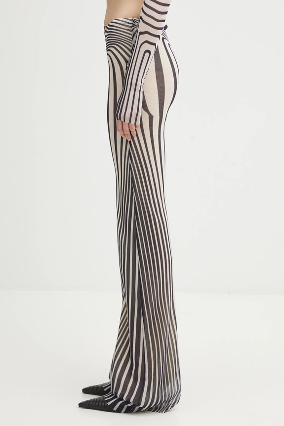 Παντελόνι Jean Paul GAULTIER Morphing Stripes 26.01.W.TR067.M019P μπεζ SS26