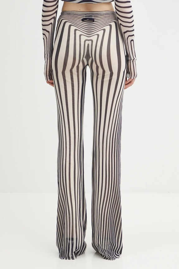 Ρούχα Παντελόνι Jean Paul GAULTIER Morphing Stripes 26.01.W.TR067.M019P μπεζ