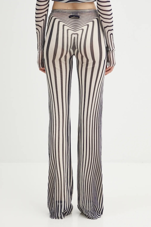 Ρούχα Παντελόνι Jean Paul GAULTIER Morphing Stripes 26.01.W.TR067.M019P μπεζ