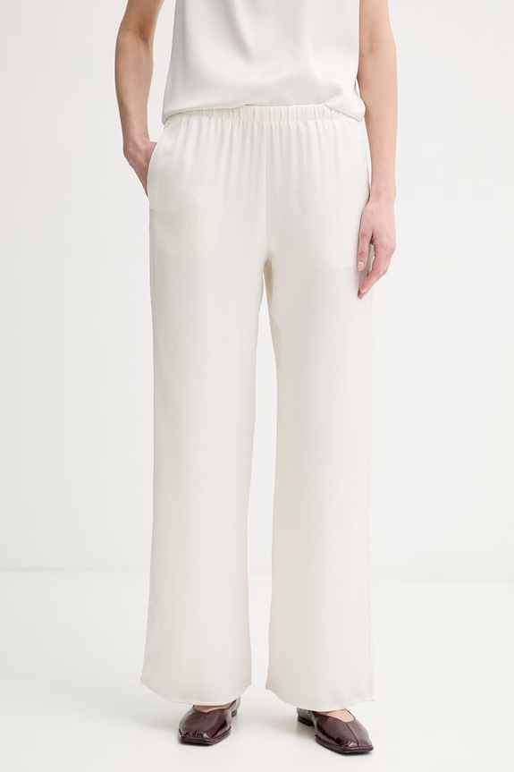 Calvin Klein pantaloni pentru femei bej LV044F611G