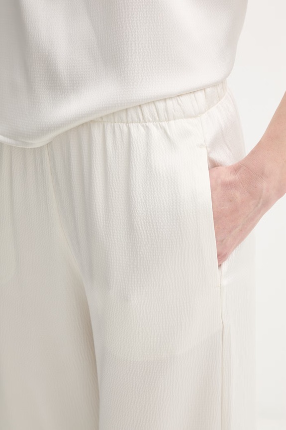 Calvin Klein pantaloni pentru femei bej LV044F611G