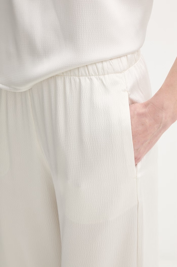 Calvin Klein pantaloni pentru femei bej LV044F611G