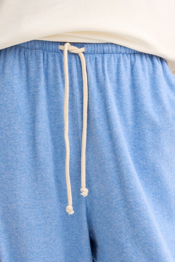 American Vintage παντελόνι επίσημο γυναικείο μπλε YPA05A