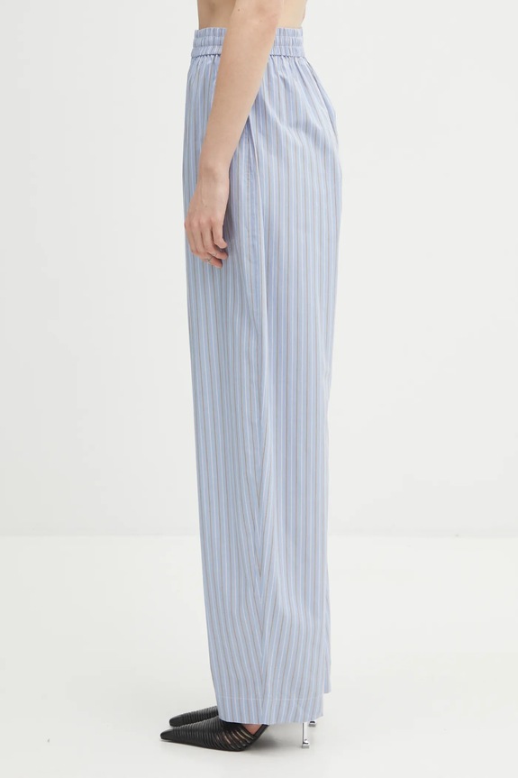 Rotate pantaloni in cotone da donna 1153643082 blu SS26