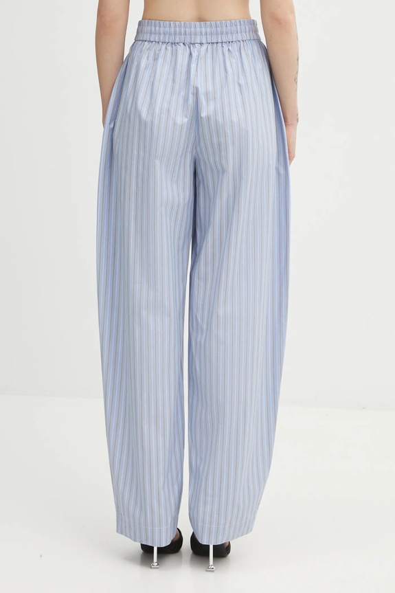 Abbigliamento Rotate pantaloni in cotone da donna 1153643082 blu