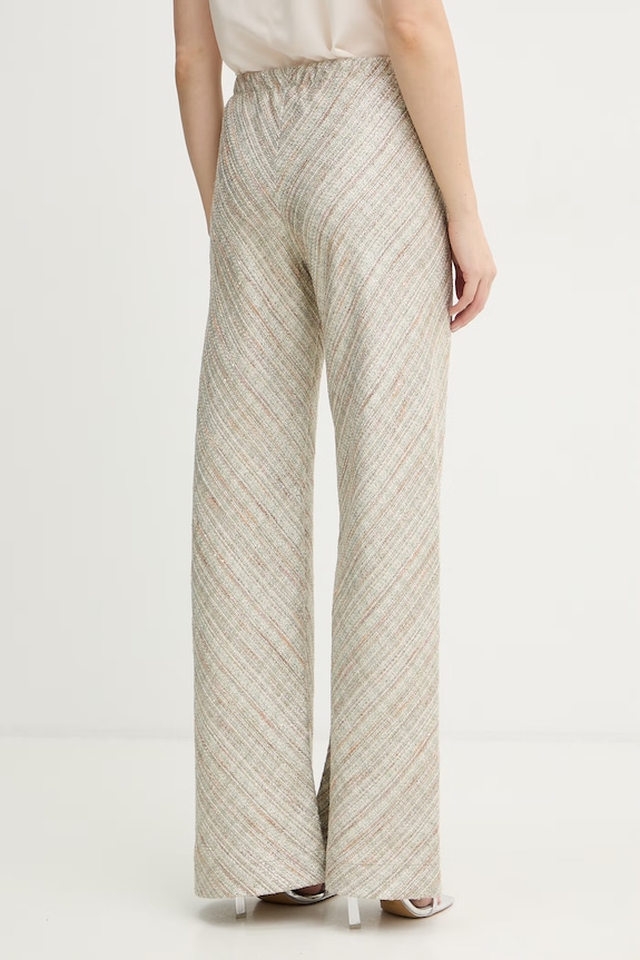 Îmbrăcăminte Forte Forte pantaloni 14512.my.pants argintiu