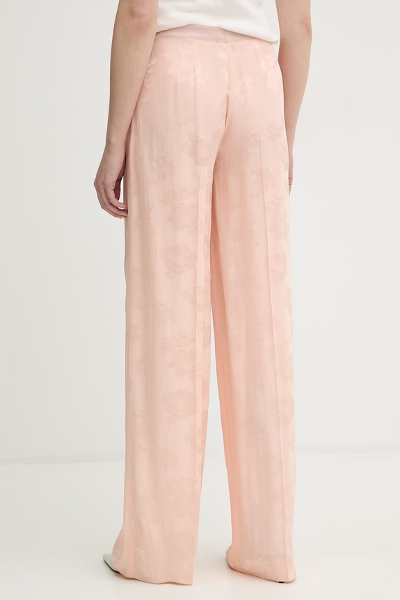 Odzież Forte Forte spodnie 14557.my.pants różowy