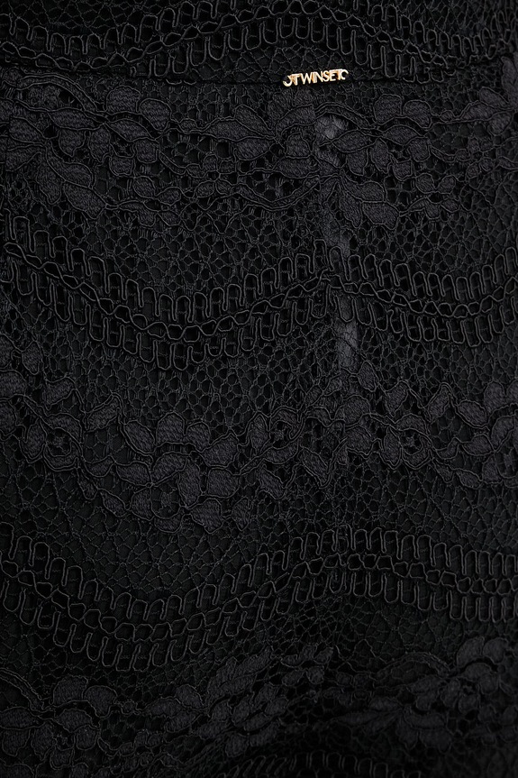 Twinset palazzo női pamut fekete 261TP2901