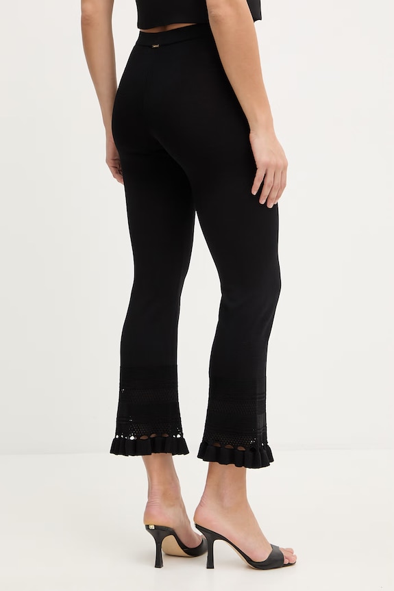 Ρούχα Παντελόνι Twinset 261TP3084 μαύρο