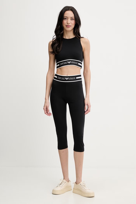 Легінси лаунж Emporio Armani Underwear EW003673.AF19023 чорний SS26