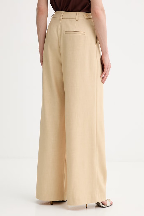 Odzież Gestuz spodnie damskie 10911101 beżowy