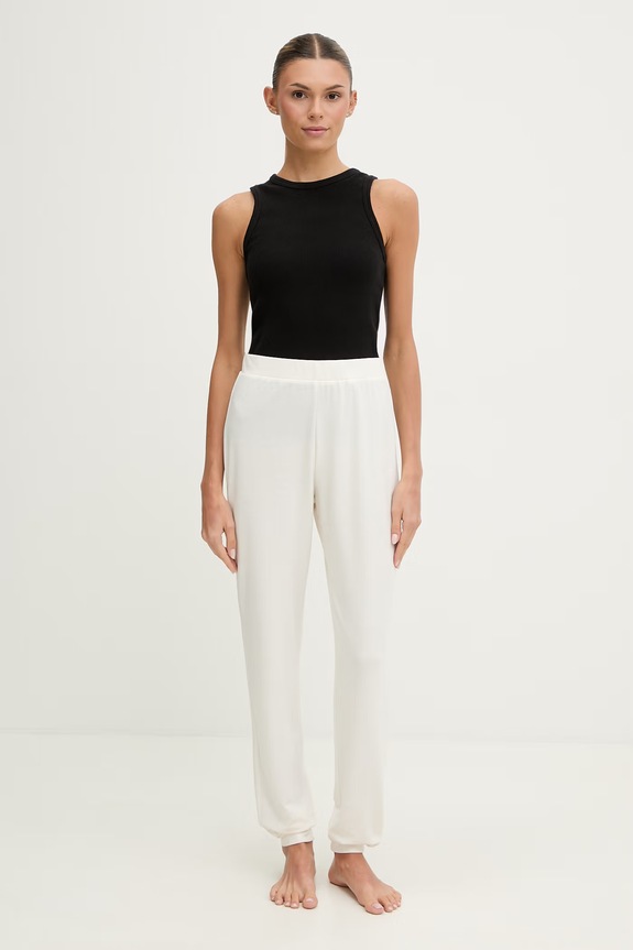 Guess pantaloni de trening pentru femei JUNIE O6GB01.KCQP2 bej SS26