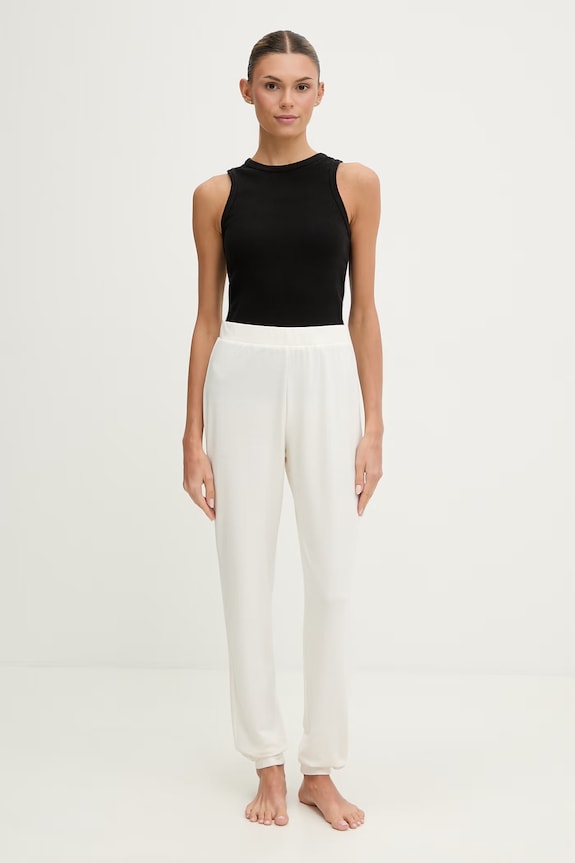 Guess pantaloni de trening pentru femei JUNIE O6GB01.KCQP2 bej SS26