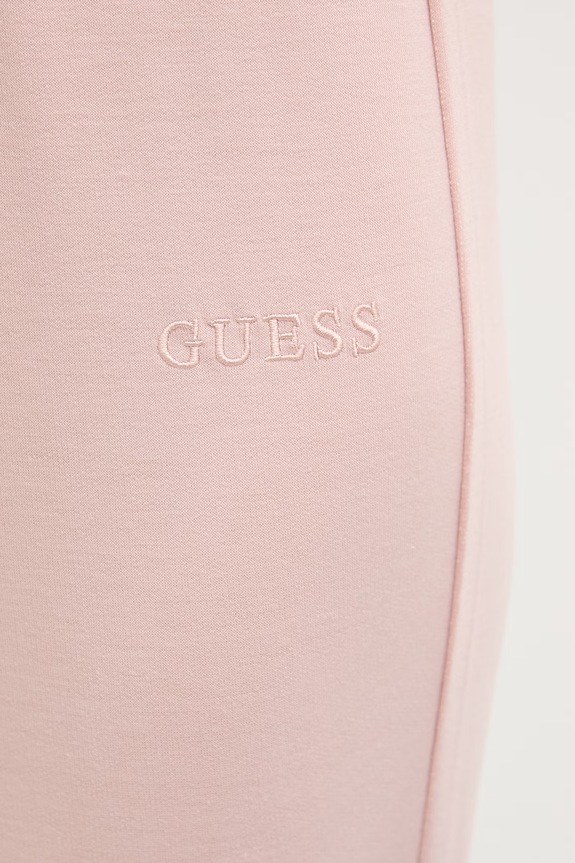 Guess spodnie dresowe damskie JUNIE różowy O6GB01.KCQP2